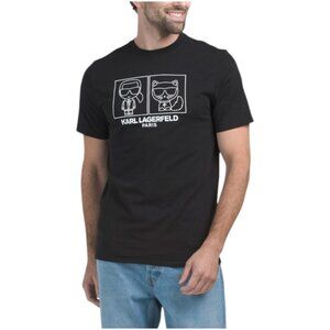 KARL LAGERFELD PARIS Choupette Square T-shirt